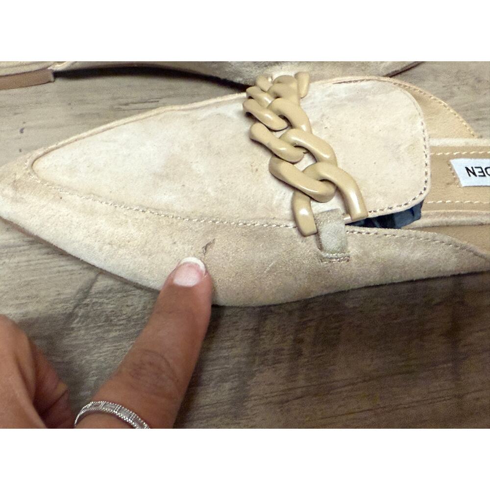 Steve Madden Almah Leather Suede Flat Mule Women’s Size 7M - Picture 9 of 11